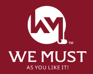 WE MUST Logo